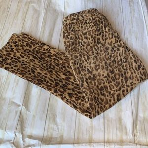 Chico’s Leopard Pants Sz 12 (Chico's Large